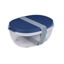 MEPAL SALADEBOX ELLIPSE - NORDIC DENIM (22,5 X 17,5 X 9,5 CM)